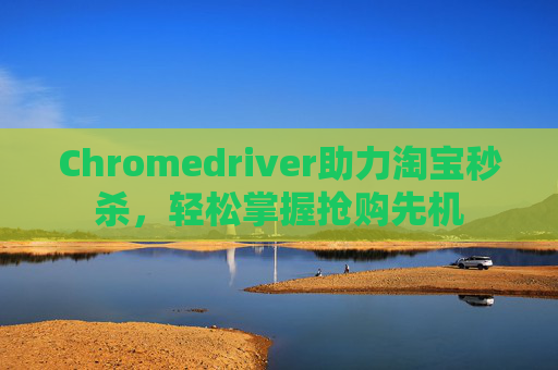 Chromedriver助力淘宝秒杀，轻松掌握抢购先机